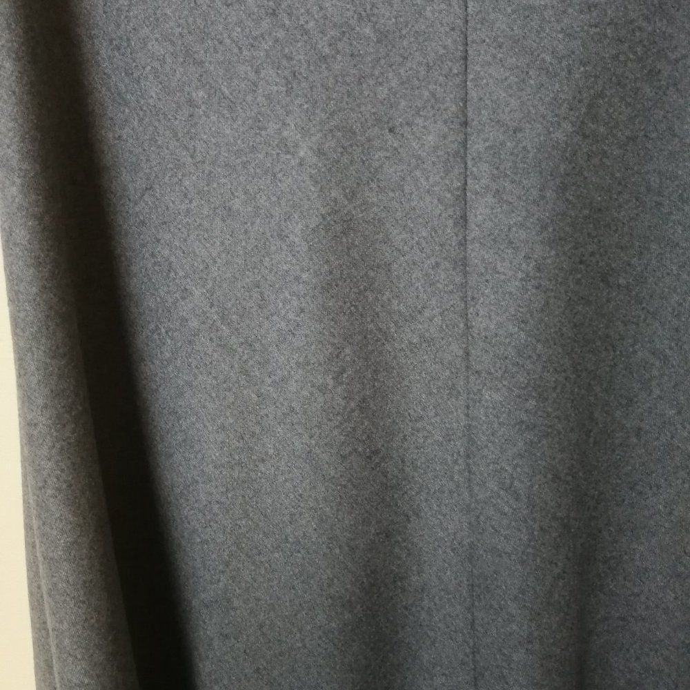 NEW Theory Wool Flannel Midi Skirt - Picture 6 of 8